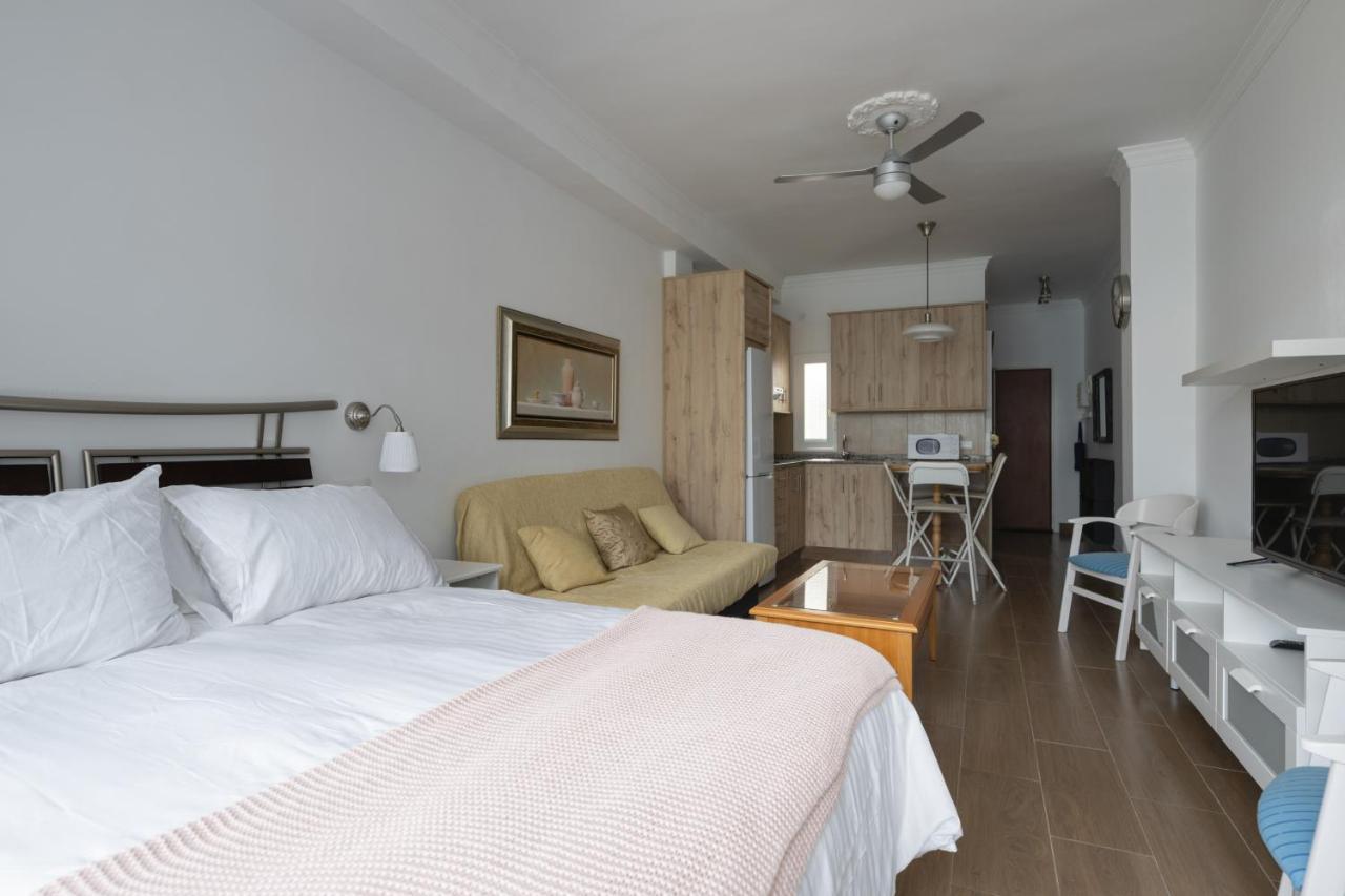 Estudio Con Vistas Al Mar En Las Canteras لاس بالماس دي غران كاناريا المظهر الخارجي الصورة